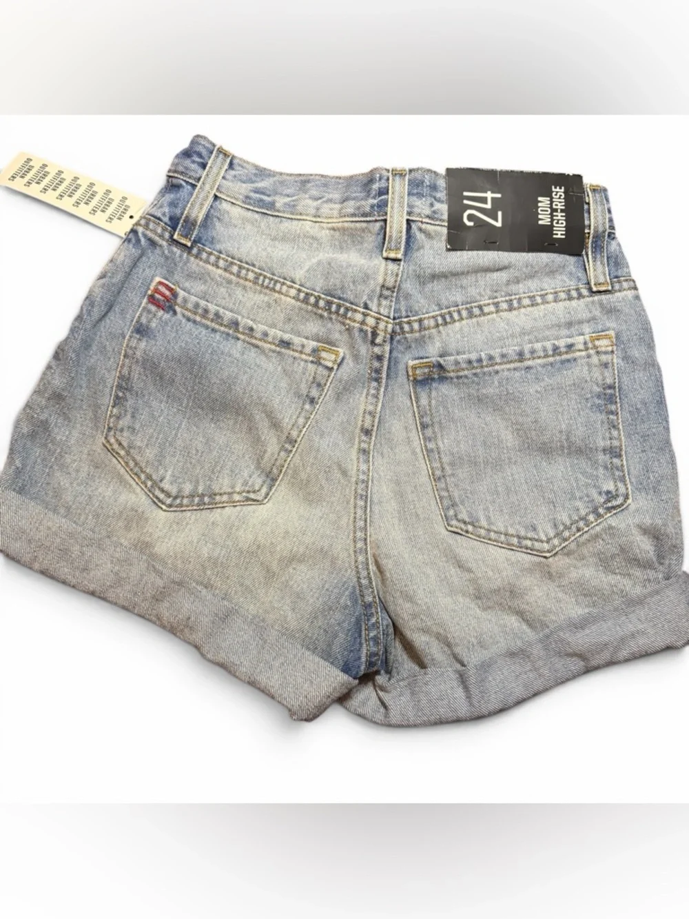 NWT BDG Urban Outfitters Mom High-Rise Denim Shorts Size 24